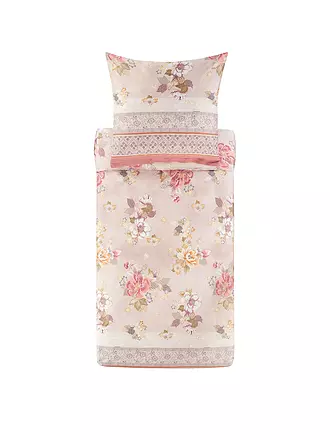 BASSETTI | Ropa de cama de satén HANAMI 70x90cm/140x200cm Rosa | 